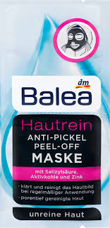 Das ist ein ähnliches prinzip, aber maske nicht gleich umbringen wird und auch andere alltägliche dinge sind vielleicht nicht das beste für einen. Balea Maske Hautrein Peel Off 16 Ml Dauerhaft Gunstig Online Kaufen Dm De