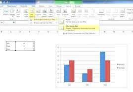 Add Axis Label Excel 2018 Excel Chart Axis Labels How To Add