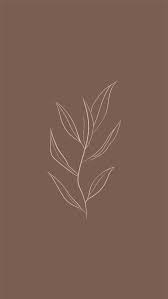 See, that's what the app is perfect for. Wallpaper For Iphone Instagram Background Botanical Line Hand Drawn Flower In 2021 Minimalist Wallpaper Brown Aesthetic Wallpaper Tumblr Lockscreen