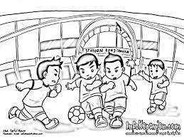 Setelah bermain bola voli teman teman bisa belajar mewarnai gambar anak bermain bola voli ini. Mewarnai Anak Bermain Bola