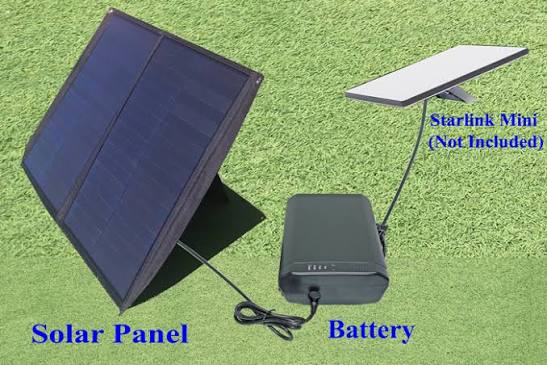 Can Starlink work on solar power?