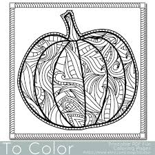 Pumpkin Coloring Page For Grown Ups Instant Download Pumpkin Coloring Pages Halloween Coloring Sheets Coloring Pages For Grown Ups