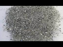 How To Make Your Own Cruched Glass Mirror Cheap Diy Crushed Glass Cr Broken Glass Crafts Broken Mirror Diy Crushed Glass
