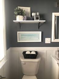 Goodbye Pine Cabinets Bathroom Progress Report Orc Week 5 Small Stuff Counts Gray Bathroom Decor White Bathroom Decor Gray And White Bathroom