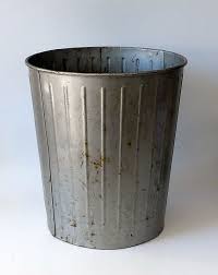 Your Place To Buy And Sell All Things Handmade Metal Trash Cans Trash Can Vintage Metal