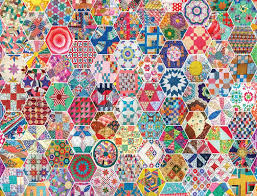 Finished puzzle is 25 x 20. Crazy Quilts 500 Piece Jigsaw Puzzle The Boardwalk