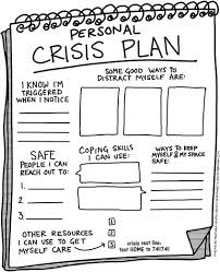 Mental health workshop planning kit | 15. Creating A Crisis Plan A Free Printable Worksheet For Safety Planning Lindsaybraman Com