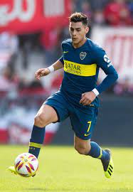 Cristian Pavon Of Boca Juniors Drives The Ball During A Match Between Boca Juniors Soccer Players Football