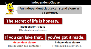 Both of the clauses are independent, right? Independent Clause What Is An Independent Clause