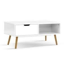 We ship our coffee tables to all locations in australia. Artiss Coffee Table Storage Drawer Open Shelf Wooden Legs Scandinavian White Homedekor