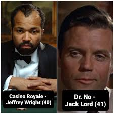 De leeftijd van elke acteur die Felix Leiter speelde, op het moment dat de  film uitkwam, van jong naar oud : r/JamesBond