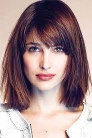 Hairstyles For Medium Hair Photos New Fashion Bangs With Medium Hair Square Face Hairstyles Hair Styles