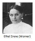 Ethel Irene Warner Etzler (1895-1935)