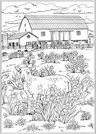 Ever colored a yak before? Farm Animal Coloring Pages For Kids