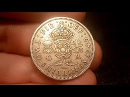 Hence a shilling is worth around 1.04 pounds today. 1949 Two Shillings Coin Value Review George Vi 1949 2 Shillings Worth Youtube