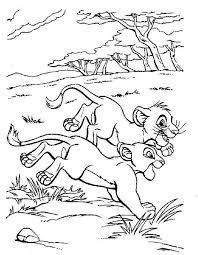 Simba Und Nala Malvorlage Coloring And Malvorlagan