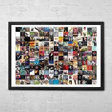 You can then simply save them them to your computer in a dedicated folder. The Greatest Album Covers Collage Wall Art Poster Fine Art Print For Interior Decoration Poster Wall Art Art Collage Wall Wall Collage