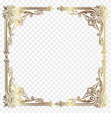 Find Hd Vintage Gold Frame Gold Frame High Resolution Hd Png Download To Search And Download More Free Transpare Gold Frame Flower Frame Png Vintage Frames