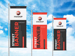 Free Street Banner Mockup Design Mockup Planet Street Banners Mockup Design Banner