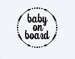 Baby On Board Car Decal Baby On Board Car Decal Baby On Board Baby Car Decal Decal Baby On B Cricut Projects Vinyl Cricut Monogram Babies On Board Decal