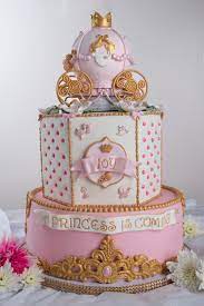 Princess Cake For Baby Shower Princess Baby Shower Cake Gold Baby Shower Cake Cool Wedding Cakes