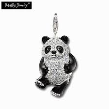 Kung Fu Panda Trendy Pendant Thomas Style Soul Fashion Good Jewelry For Women Ts Gift In 925 Sterling Silver Amazing Jewelry Thomas Sabo Charms Thomas Sabo