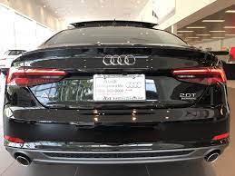 Rear View Of The 2018 Audi A5 In Brilliant Black Vehicle Available At Audi Of Bridgewater Nj Audi Dealership Audi Classic Car Insurance