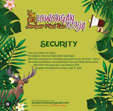 We did not find results for: Lowongan Kerja Jember Mini Zoo Membutuhkan Security Dan Marketing Loker Sekitarku