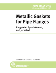 Pdf Asme B16 20 2012 Metallic Gaskets For Pipe Flanges Ring
