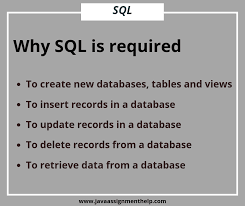 Why Sql Is Required Data Science Learning Sql Java Programming Language