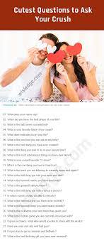 Jan 13, 2016 · 400 questions to ask your crush to know better basic questions to ask your crush. Romantic Questions To Ask Your Crush Romantic Questions Cute Questions Your Crush
