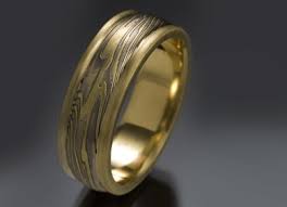 Mokume Gane Wedding Rings For Men Mens Wedding Rings Unique Mens Wedding Rings Mens Wedding Bands