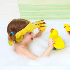 The zodaca soft baby shampoo shower cap hat eva foam is a practical. Buy 3 Pieces Baby Shower Cap Adjustable Baby Bath Visor Infant Bathing Protection Cap Safe Shampoo Shower Hat With Ear Protection Baby Hair Washing Aids For Baby Toddler Children Kids Blue Yellow