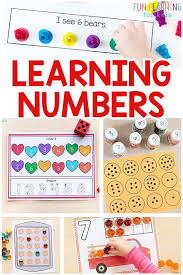 Learning Numbers With Hands On Number Activities Math Activities Preschool Learning Numbers Preschool Activities