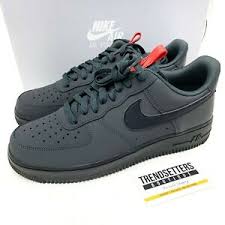 Buy and sell nike air force shoes at the best price on stockx, the live marketplace for 100% real nike sneakers and other popular new releases. Nike Air Force 1 07 Us Uk 6 5 12 Black Red Grey Anthracite Bq4326 001 Mens Size Ebay