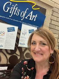 Went to The University of Michigan Hospital in Ann Arbor today with my mom  and daughter to see my exhibit! At Gifts of Art in the Taubman center.