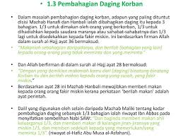 1/3 sedekah kepada daging korban. Ibadah Korban Dan Beberapa Isu Semasa Yang Berkaitan Dengannya Ppt Download