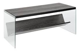 Amazon Com Convenience Concepts Soho Coffee Table Weathered Gray Kitchen Amp Dining Coffee Table Grey Coffee Table Coffee Table Wood