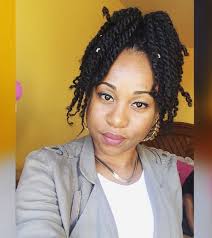 The hair is natural and beautiful with a gorgeous twisted look at the front. 20 Beautiful Twisted Hairstyles With Natural Hair 2021 Hairstyles Weekly