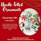 Sip & Craft - Needle Felted Ornaments event image