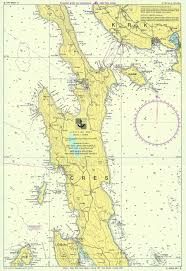 Nautical Chart Croatia Yacht Charters Mk 6