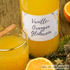 Weihnachtlicher Weisser Vanille Orangen Gluhwein Rezept Getranke Weihnachten Gluhwein Rezept Gluhwein