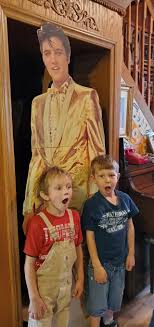 Thank you Freida Bixler for sharing your amazing Elvis home with our  homeschool group last week! Wonderful memories were made! 🎸🎼💿 Jennifer  M. Beaman