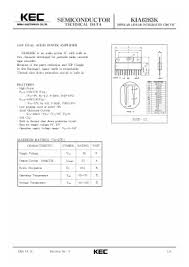 KIA6283K Datasheet PDF - KEC