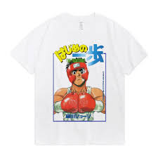 Cheap Anime Hajime No Ippo T Shirt Makunouchi Graphic Print Short Sleeve  Tee Shirts Cartoon Kamogawa Boxing Gym T