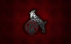 Fc köln wallpaper mit logo, holz und seil. Download Wallpapers Koln Fc Red Metal Background Bundesliga 2 German Football Club Metal Logo Football Soccer Fc Koln Germany Koln Logo For Desktop Free Pictures For Desktop Free