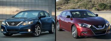 Difference Between The Nissan Altima And Maxima