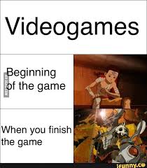 Videogames 5eginning F The Game When You Finish The Game Ifunny Skyrim Funny Videogames Memes