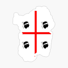 The region's official name is regione. Quattro Mori Sardinia Flag Sticker By Aymen852 Redbubble