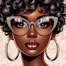 I did this in ChatGPT but I can't seem to get the words to come out  correctly. Create a half face of an African American woman with the words  Libra Queen flowing